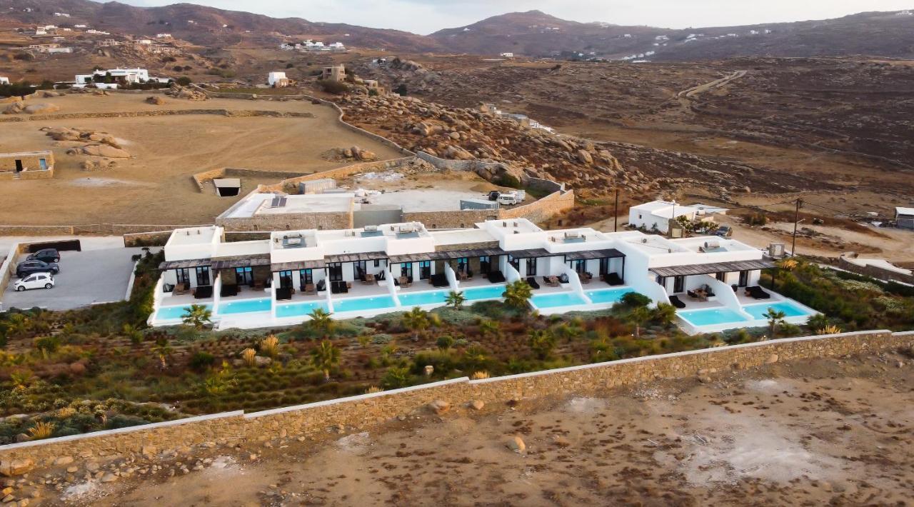 Agrari Bo Suites By Mykonos Rocks Eksteriør bilde